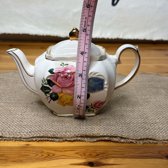 Rare Vintage Sadler Cube English Teapot - Picture 9 of 10